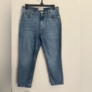 Everlane Women The Original Cheecky Jeans Organic Cotton High Rise Size 31 Blue